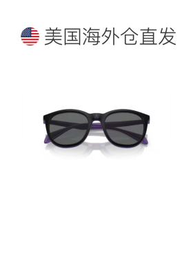 自营emporio armani4211 Sole Rounded Square Frame Sunglasses