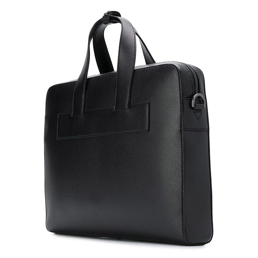 FFRONTEE探物美国站香港直发armani阿玛尼男士黑色手提电脑包公文包Y4P117YSL5J810722