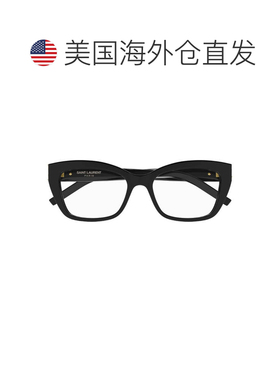 自营saint laurent黑色SL M117 Monogram太阳镜-黑色 美国奥莱直