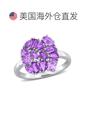 自营Mimi & Max Multi-Shape Gemstone Cluster Ring Sterling Si