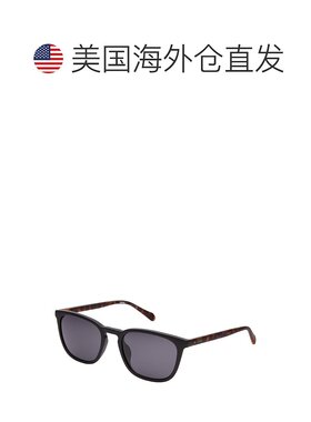 自营 Fossil男式Anderson矩形太阳镜-黑色 美国奥莱直发
