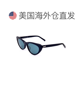 自营Tod's Women's 56mm Shiny Blue Sunglasses - shiny blue 美