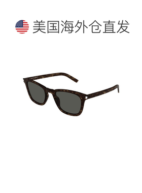 自营saint laurentSL716 SLIM 002 Dark Havana/Grey - dark hava