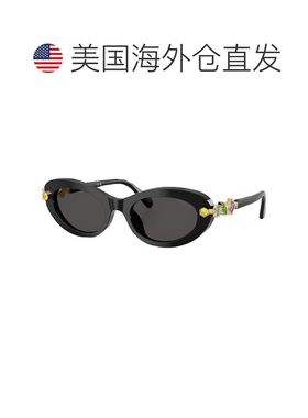 自营Swarovski  SK 6042 100187 53mm Womens Oval Sunglasses -