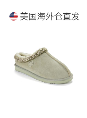 自营Fireside by Dearfoams Men's Grafton Genuine Shearling Cl
