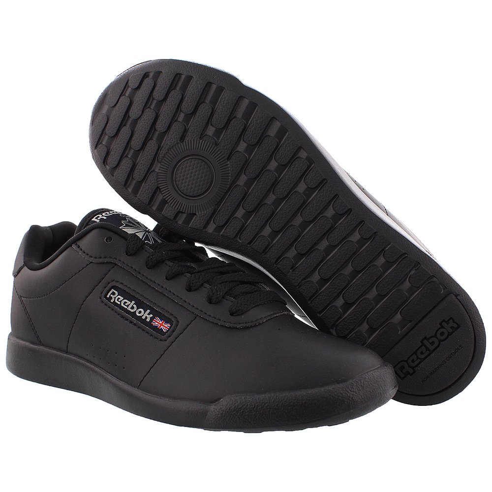 天猫国际美国直购美国直邮reebok锐步Princess Lite女子黑色系带百搭休闲鞋运动鞋2