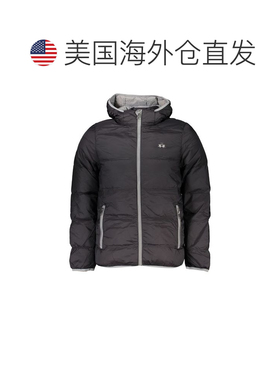 自营La Martina Polyamide Men Men's Jacket - black 美国奥莱直