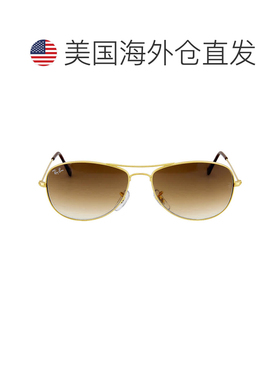 自营ray-banRay Ban Cockpit Light Brown Gradient Aviator Unis