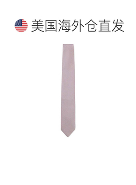自营boss一条丝质提花图案领带-浅紫色 美国奥莱直发