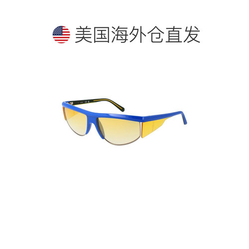 自营Guess Plastic Men's Sunglasses - blue 美国奥莱直发太阳镜 - 图1