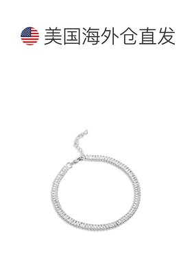 自营 savvy cie jewels铑长方形胸罩 美国奥莱直发手链