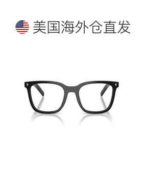 自营prada黑色PR B11V醋酸纤维方形太阳镜-白色 美国奥莱直发