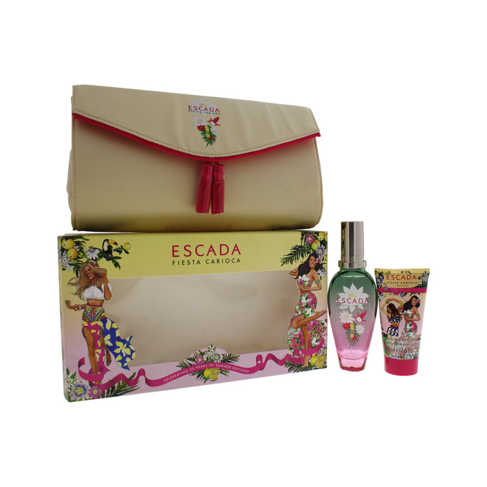 天猫国际美国直购美国直邮Escada 艾斯卡达 卡里奥克舞女士香水礼盒套装 EDT0