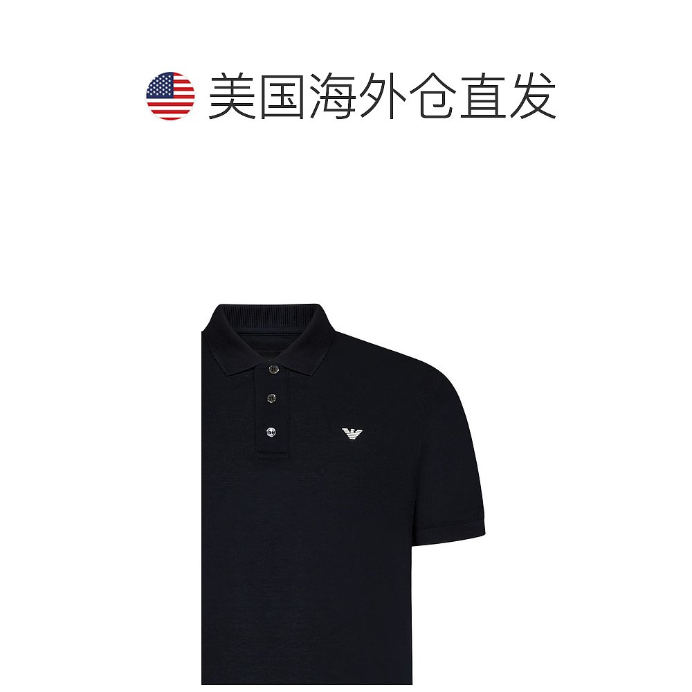 【美国直邮】emporio armani 男士 Polo衫阿玛尼衬衫短袖