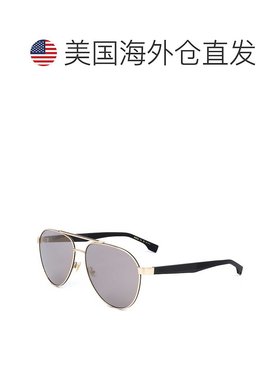 自营Hugo Boss Men's Black Gold 60mm Sunglasses - black gold