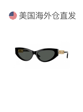 自营versaceVE4470B GB1/87黑色/深灰色-黑色 美国奥莱直发