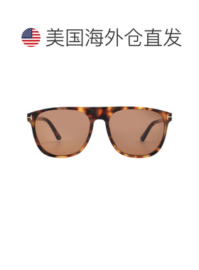 自营Tom Ford Lionel Brown Square男士太阳镜FT1105 55E 55 - mu