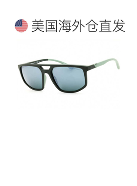 自营emporio armaniEA4248U 625930哑光龙舌兰绿/绿色镜面银-哑光