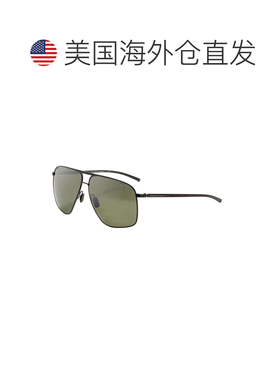 自营Porsche Design Men's 63mm Black Sunglasses - black 美国
