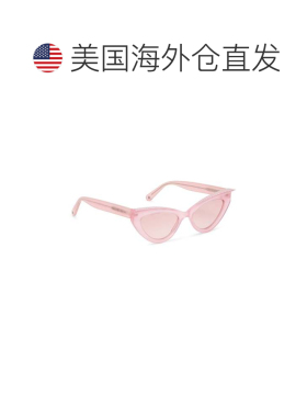 自营philipp plein太阳镜宣言 - 镍/粉色/镜面/粉色 美国奥莱直发