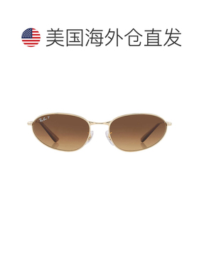 自营ray-banRay Ban Polarized Brown Irregular Unisex Sunglass