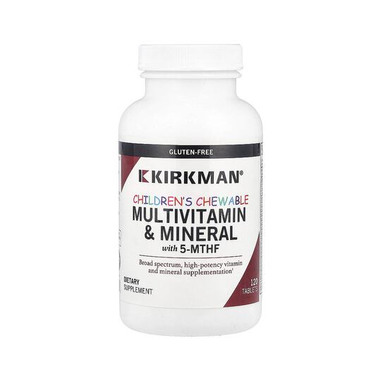 香港直邮Kirkman Labs,儿童专用复合维生素矿物营养片，含 5-MTHF