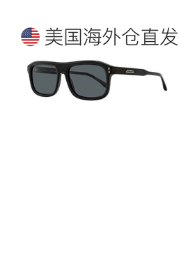 自营Isabel Marant女式平顶太阳镜IM0110S 807IR黑色56mm-807IR