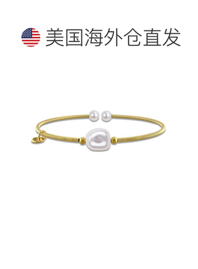 自营Mimi & Max Freshwater Cultured Pearl Bangle Bracelet Yel
