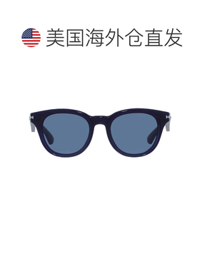 自营Burberry Blue Oval Men's Sunglasses BE4439 412080 51 - m