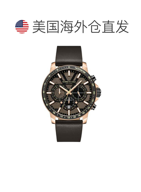 自营Kenneth Cole Men's Classic mm Quartz Watch - black 美国