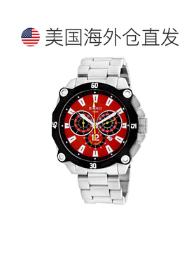 自营Roberto Bianci Men's Enzo Red Round 49mm - red 美国奥莱