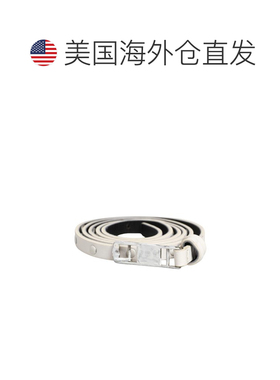 自营Costume National Leather Studded Cintura Men's Belt - wh