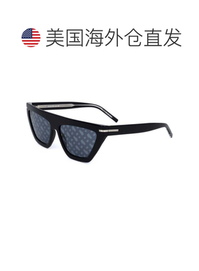 自营Hugo Boss女式58毫米灰色太阳镜-黑色 美国奥莱直发