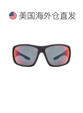 自营Prada Linea Rossa Dark Grey Mirror Blue/Red Wrap Men's S