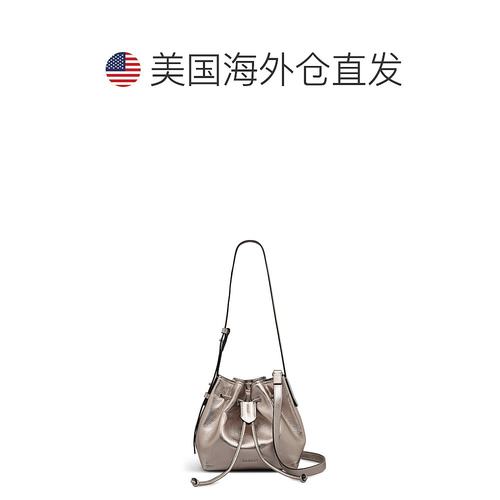 自营radleyYork Mews - Metallic Small Drawstring Shoulder Bag - 图1
