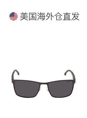 自营Carrera Grey Rectangular Men's Sunglasses CARRERA 8048/S