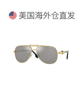 自营Versace Sunglasses Aviator Full Rim, Gold Frame And Pola