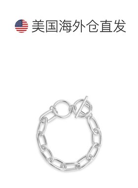 自营 sterling foreverLinked Toggle 手链 - 银白色 美国奥莱直