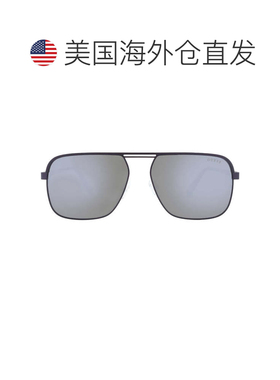 自营Guess Green Mirror Navigator Men's Sunglasses GU6939 02Q