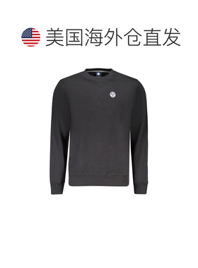 自营North Sails Cotton Mens Men's Sweatshirt - black 美国奥