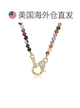 自营Ross-Simons Multicolored Tourmaline Bead and . Diamond C
