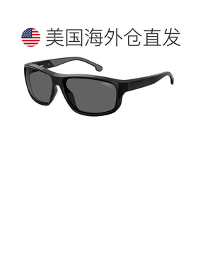 自营Carrera 男士黑色 61 毫米太阳镜 - 黑色 美国奥莱直发