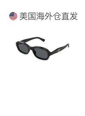 自营valentinoVg0010s超大方形太阳镜-灰色 美国奥莱直发