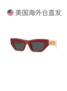 自营versaceVE4432U 538887红色/深灰色-红色 美国奥莱直发
