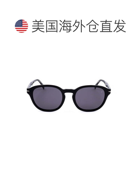 自营david beckhamDb 1011/F/S Rounded Frame Sunglasses - grey