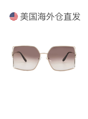 自营chopard萧邦棕色渐变方形女士太阳镜SCHG68V 0A39 62 - multi