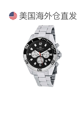 自营Oceanaut Men's Sevilla Black Round 45mm - black 美国奥莱