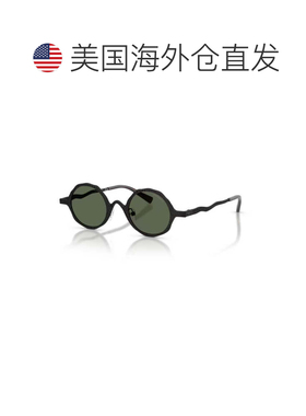 自营emporio armani0ea2166 Round Metal Frame Sunglasses with
