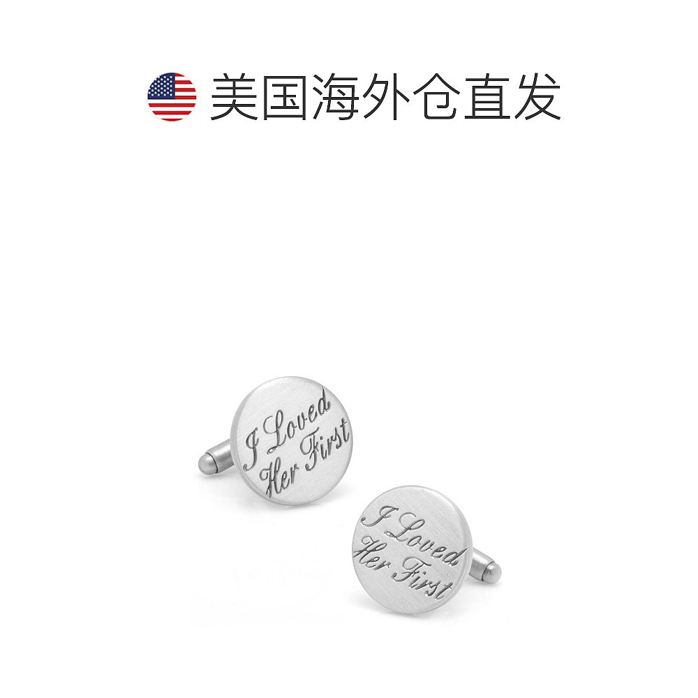 自营｜Cufflinks Inc.袖扣服装装饰配饰摆件银色字母装饰休 - 图1