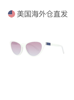 自营Gant Plastic Women's Sunglasses - beige 美国奥莱直发